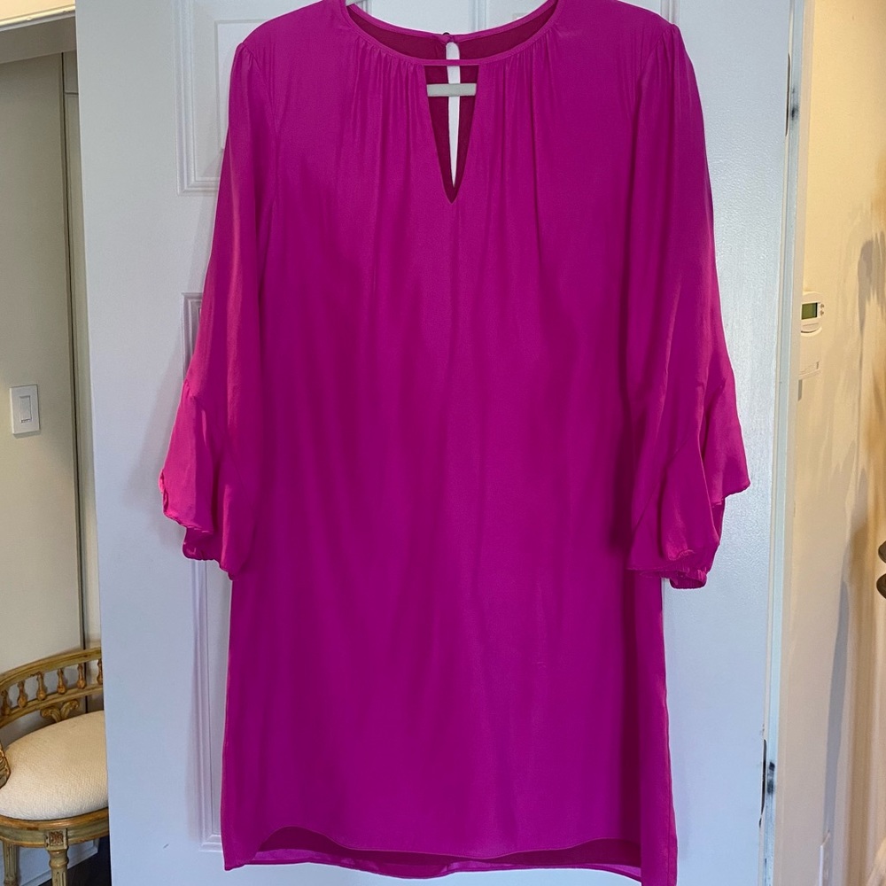 Alice & Trixie Pink Silk Dress